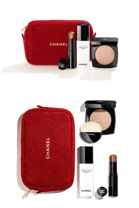 chanel christmas makeup set|Chanel full makeup set.